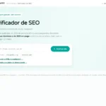 Página inicial do PulseSEO, verificador de SEO gratuito da Lemon Pepper Design, com campo para analisar um site