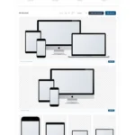 Página do Gerador de Mockups de Websites da Lemon Pepper Design, com formulário de URL e pré-visualização dos mockups