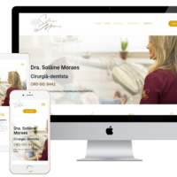 Site da Dra. Solâine Moraes criado pela Lemon Pepper Design — imagem 2