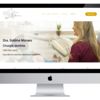 Site da Dra. Solâine Moraes criado pela Lemon Pepper Design — imagem 3