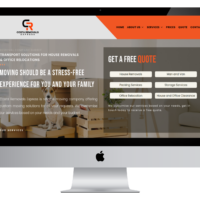 Site da Costa Removals Express criado pela Lemon Pepper Design — imagem 3