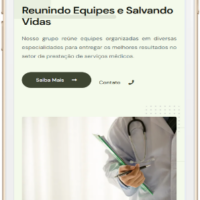 Site da Grupo Unisen criado pela Lemon Pepper Design — imagem 6